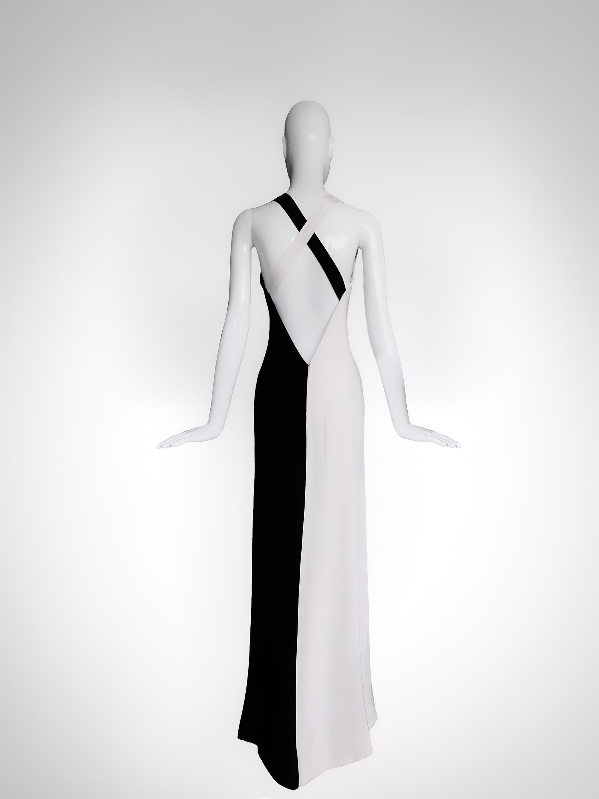 Givenchy Vestido de Alta Costura 1995 Espectacular Seda  Vestido de noche en Bueno estado para la venta en Berlin, BE