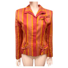 Givenchy Haute Couture S/S 1997, veste en ruban à nœud rose