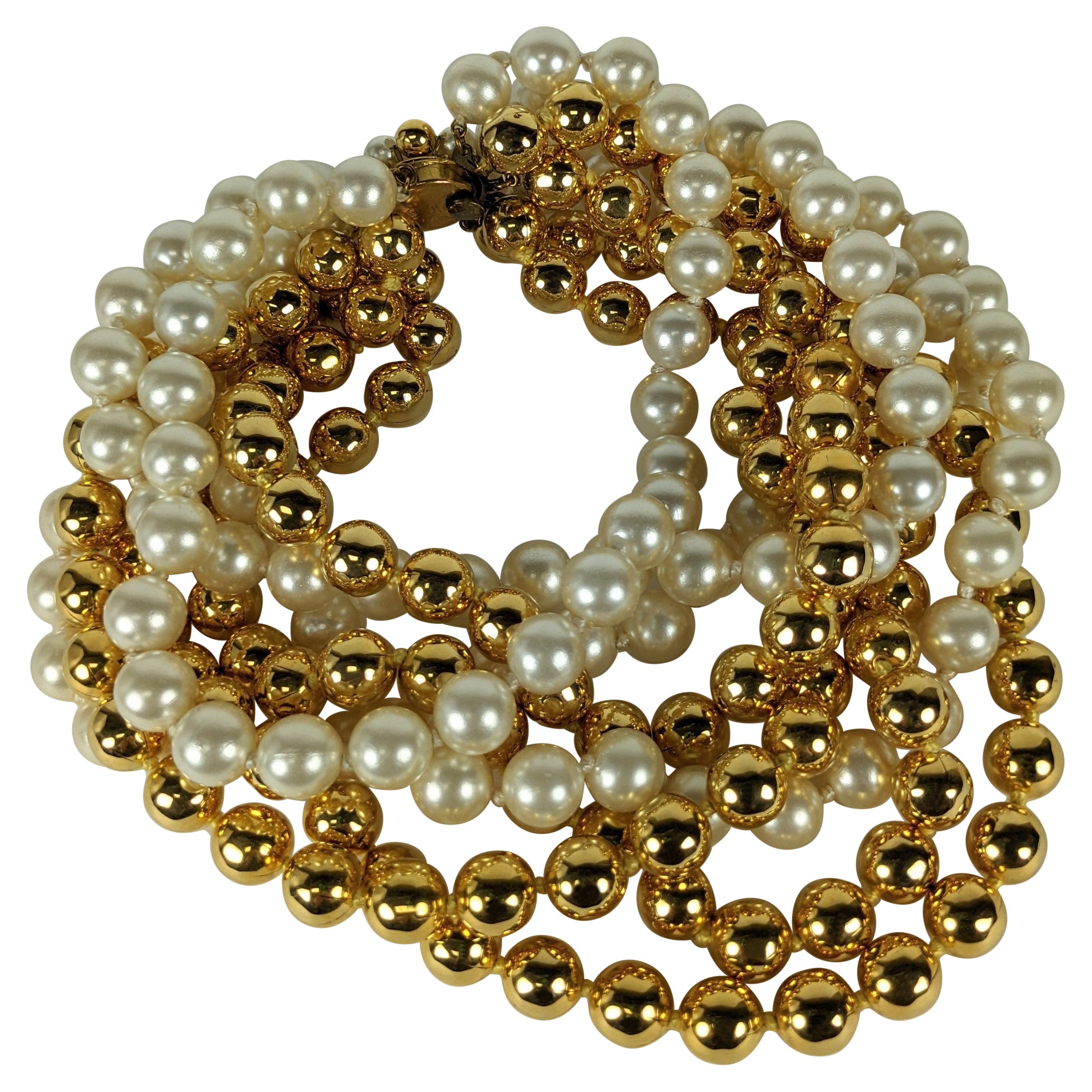 Givenchy Haute Couture Torsade Necklace, Provenance Bunny Mellon