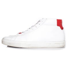 Givenchy, high top sneakers in white