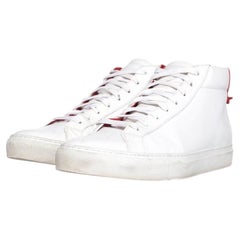 Givenchy, high top sneakers in white