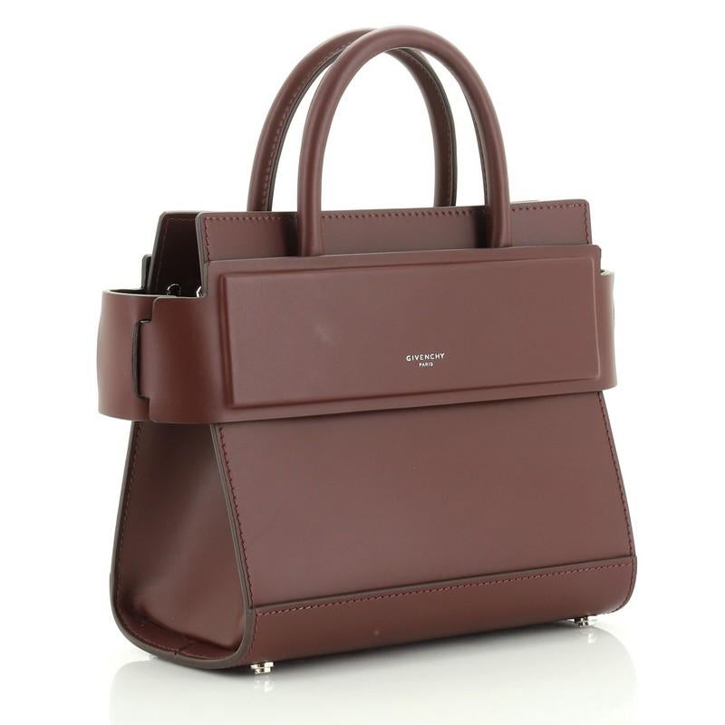 Givenchy Horizon Satchel Leather Mini At 1stdibs
