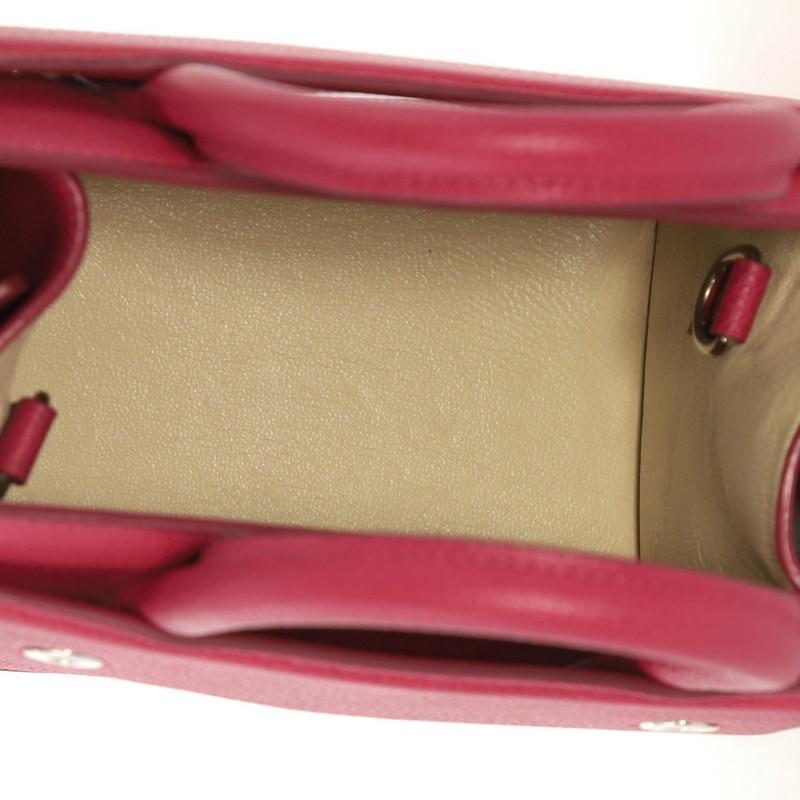 Red Givenchy Horizon Satchel Leather Nano