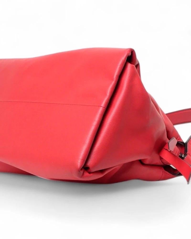 Givenchy ID93 Puffer Large Rossa Borsa a Spalla im Angebot 6