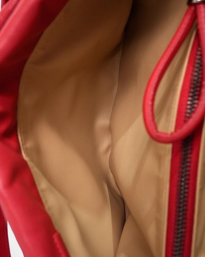 Givenchy ID93 Puffer Large Rossa Borsa a Spalla im Angebot 10
