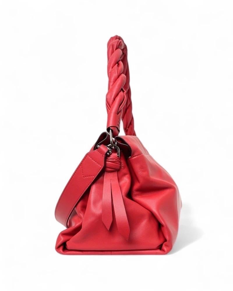 Givenchy ID93 Puffer Large Rossa Borsa a Spalla im Zustand „Hervorragend“ im Angebot in Torre Del Greco, IT