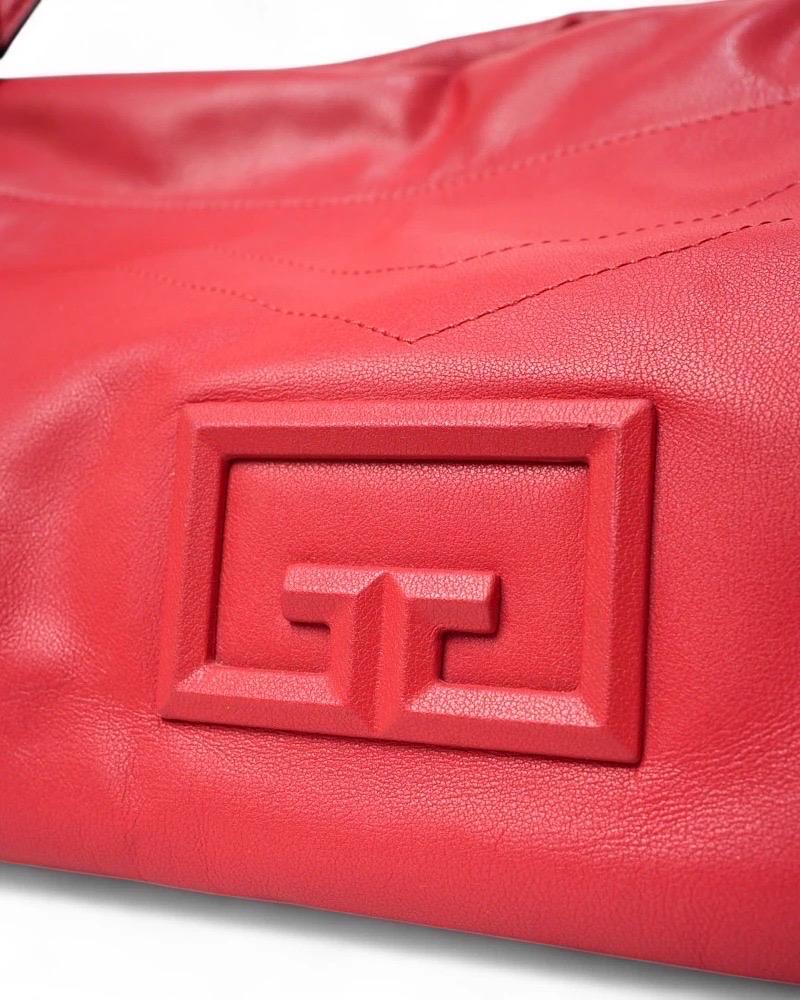 Givenchy ID93 Puffer Large Rossa Borsa a Spalla Damen im Angebot
