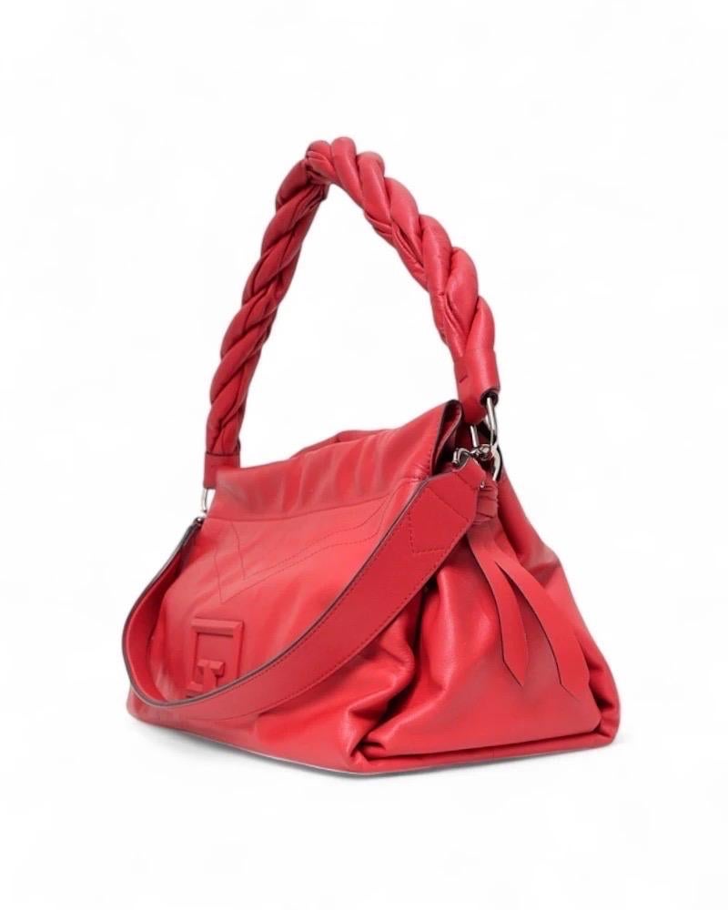 Givenchy ID93 Puffer Large Rossa Borsa a Spalla im Angebot 1