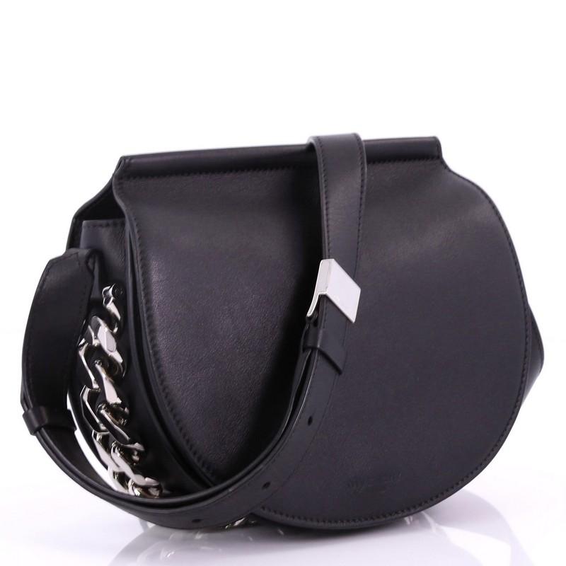 Givenchy Infinity Saddle Bag Leather Mini