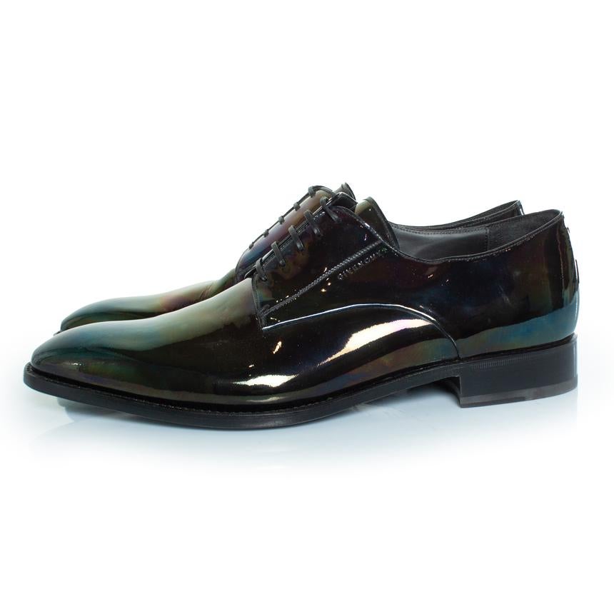 Givenchy, Derby de piel iridiscente en venta 1