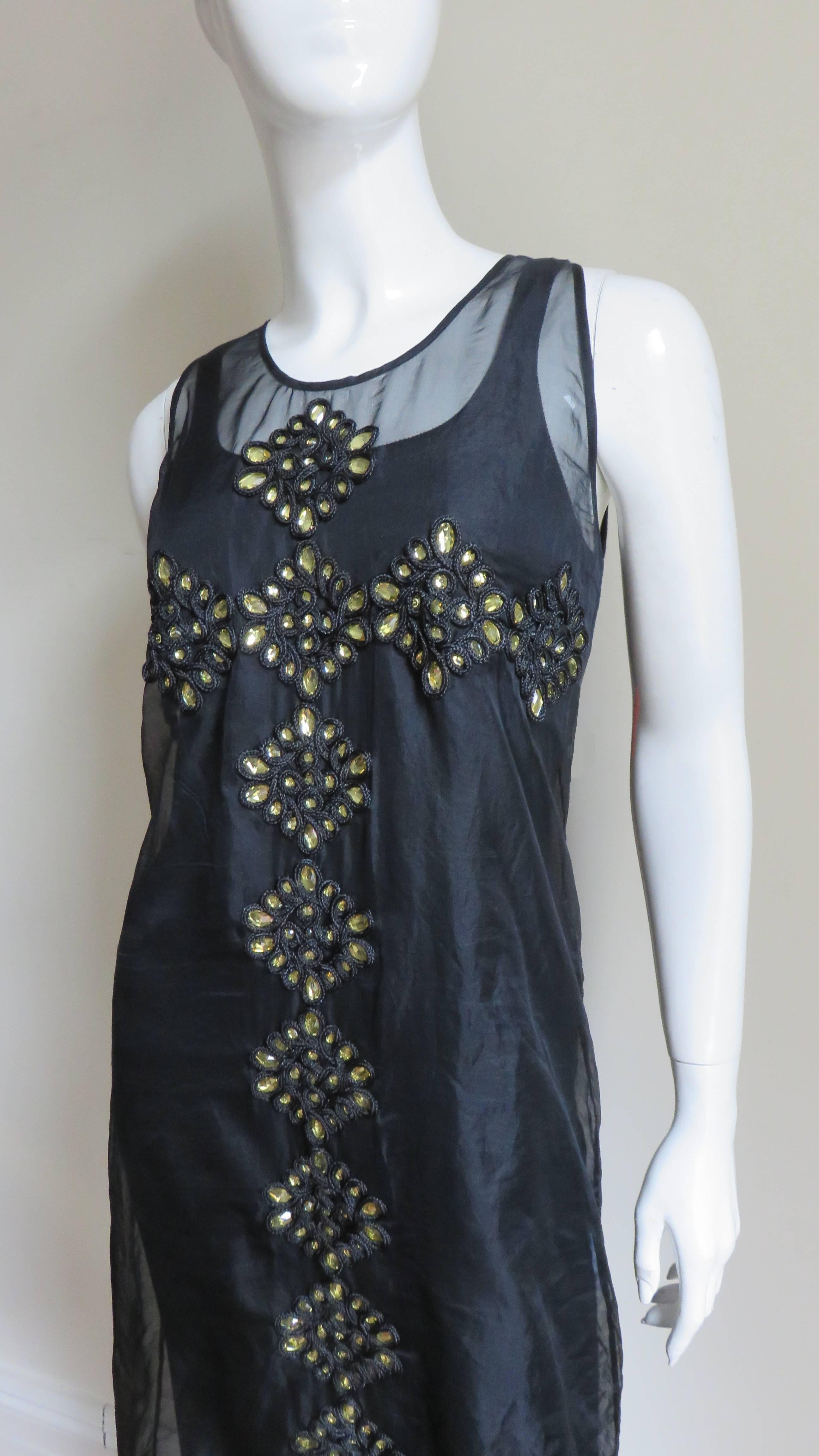 Givenchy Dress with Appliques For Sale at 1stDibs | organdy dress