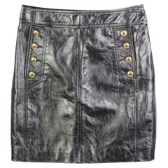 Givenchy Leather Mini Skirt FR 34 UK 6