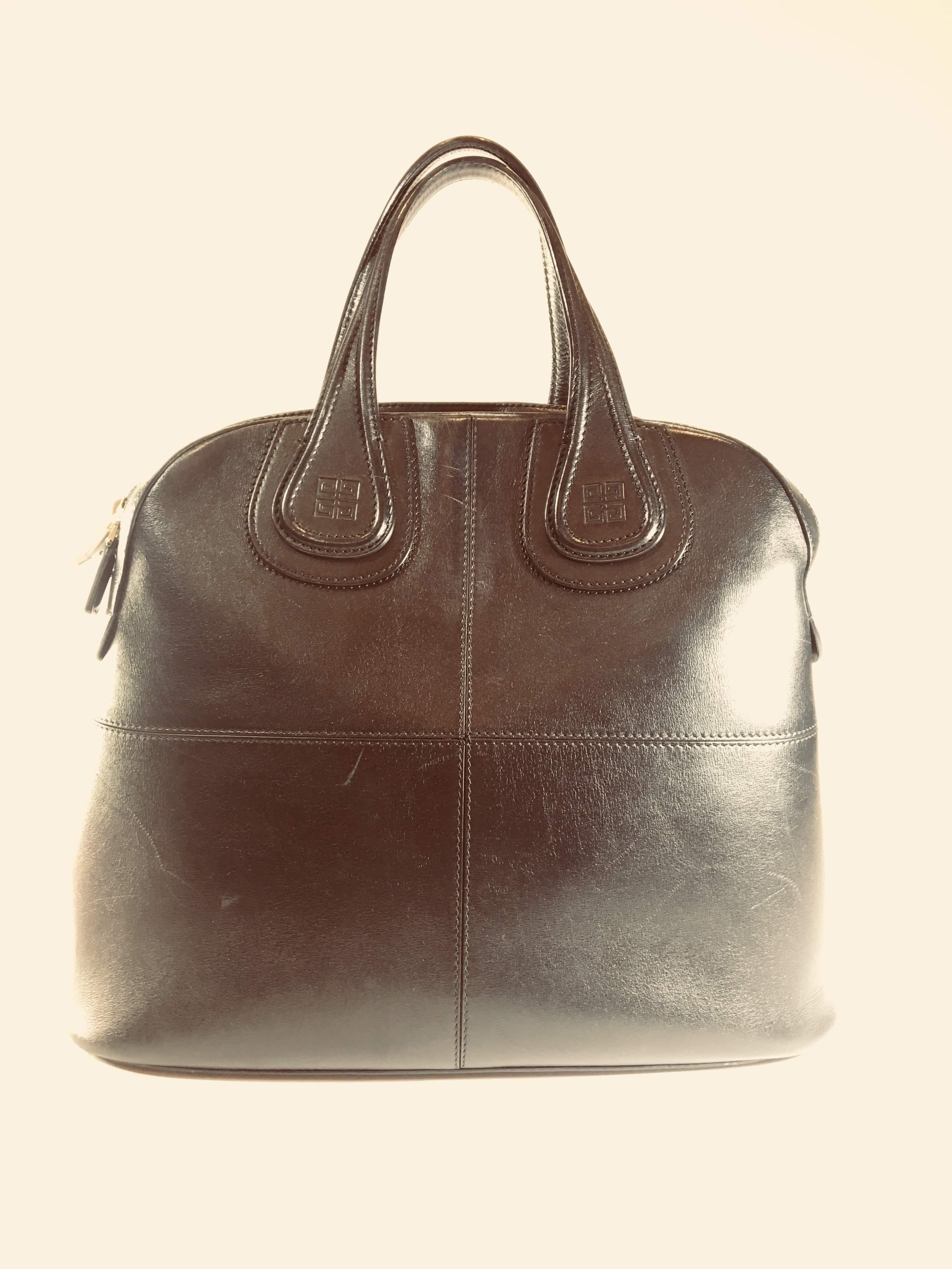 Brown Givenchy Leather Tote Bag 