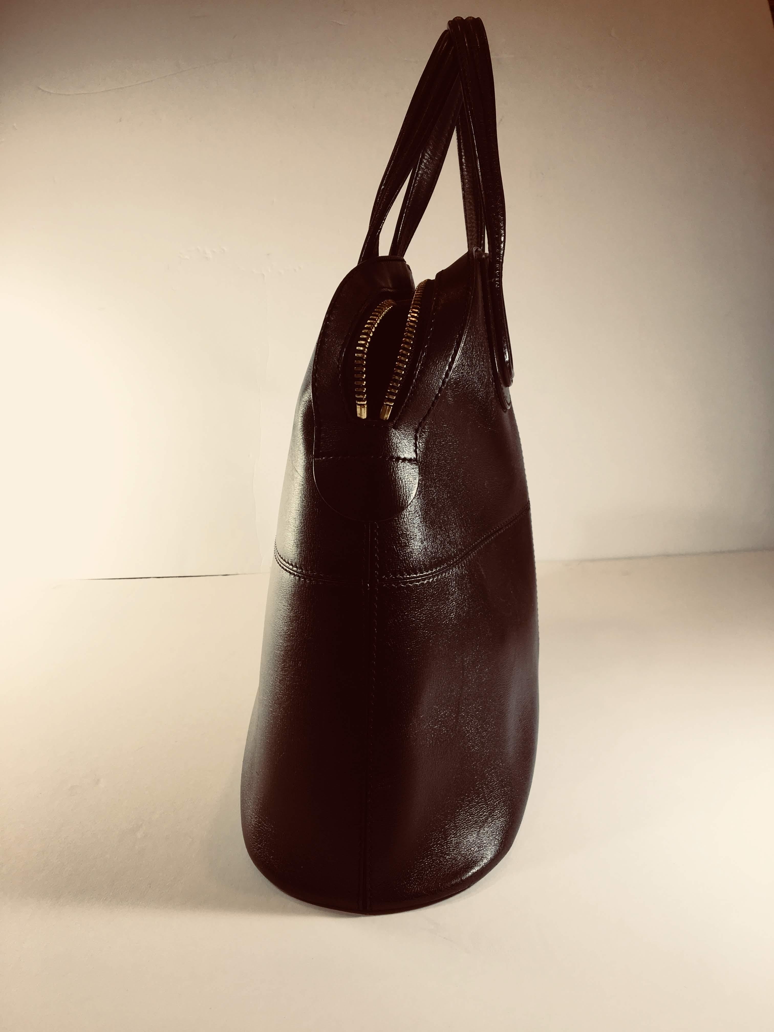 Givenchy Leather Tote Bag  In Good Condition In Bridgehampton, NY