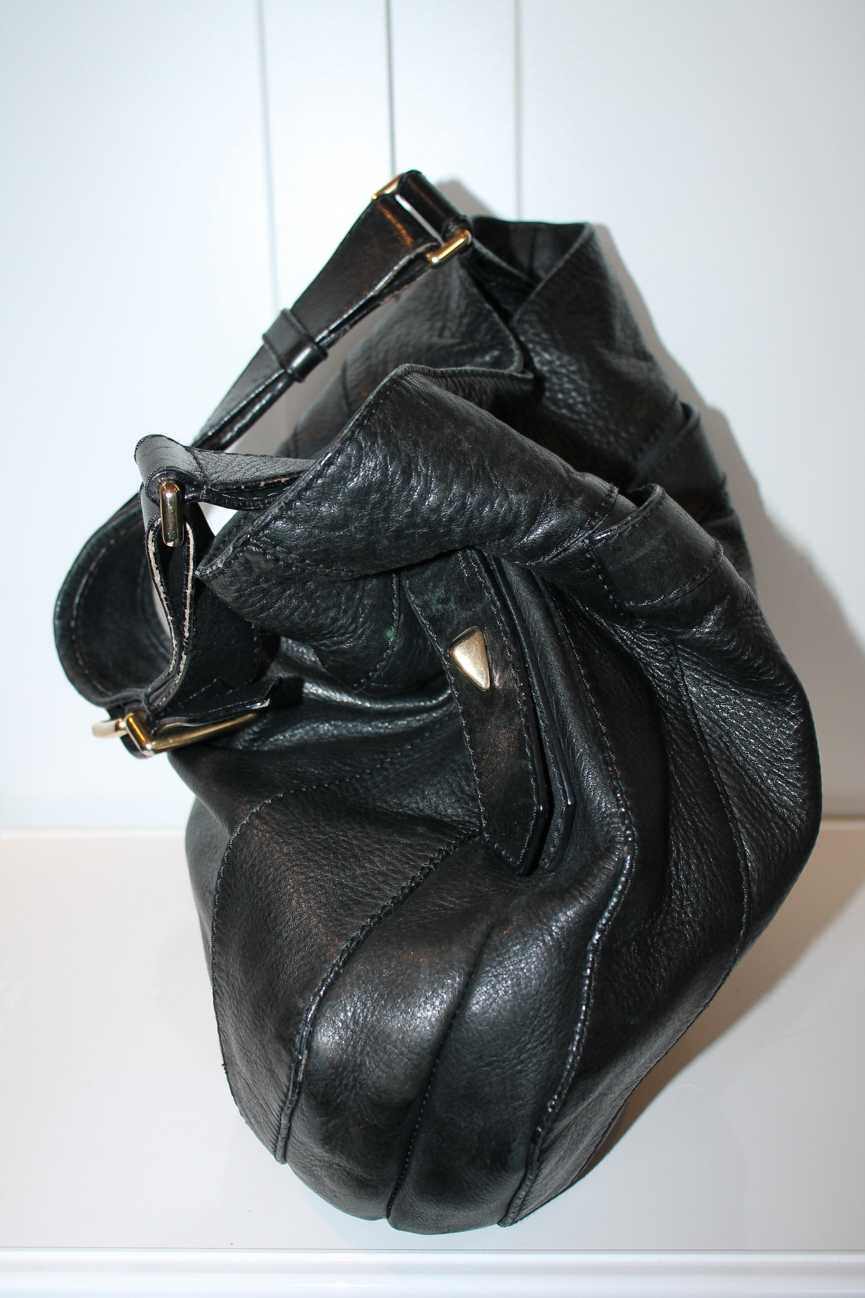 Black Givenchy Leather Tote For Sale