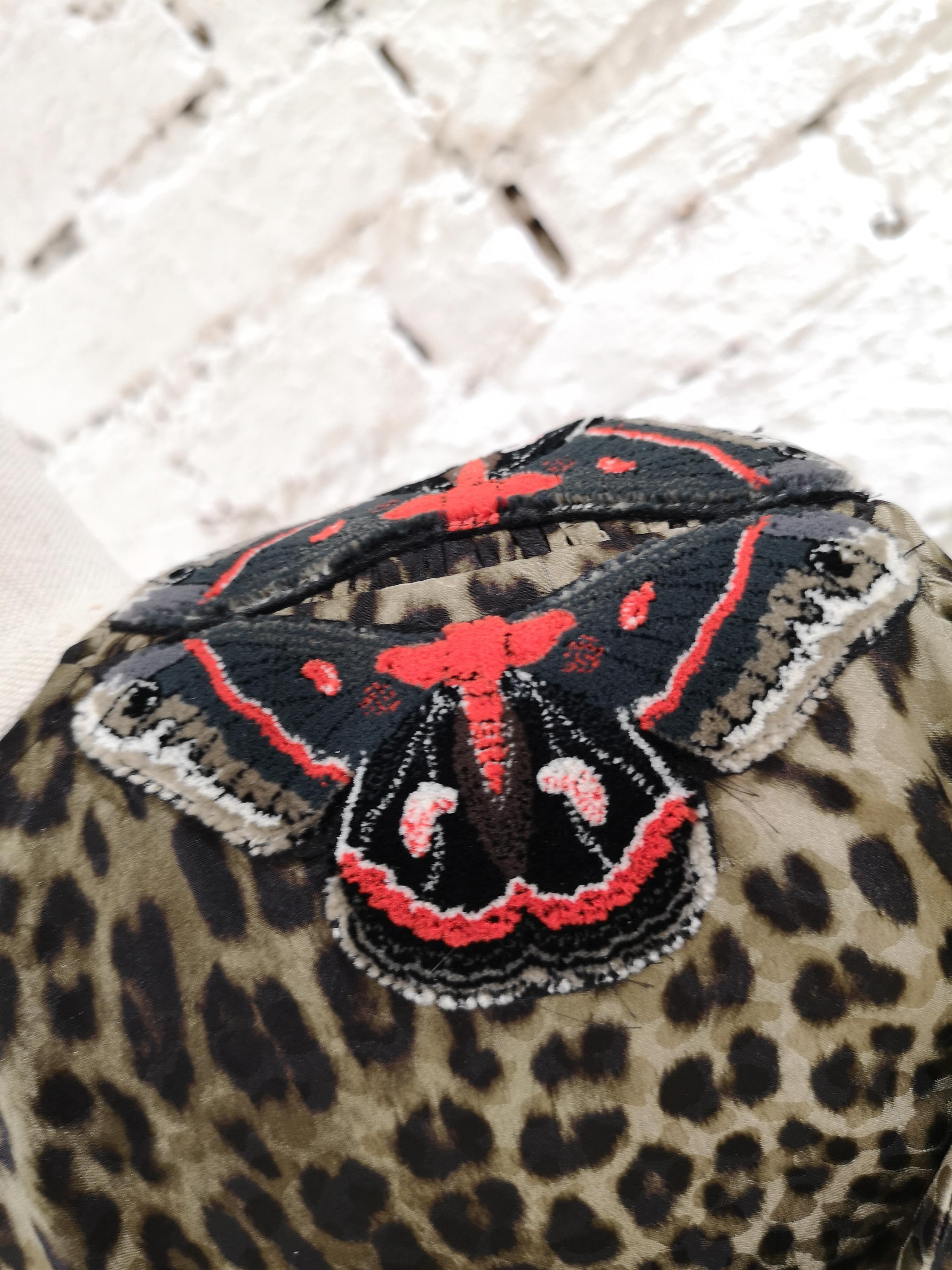 Givenchy Leopard Butterfly Dress 7