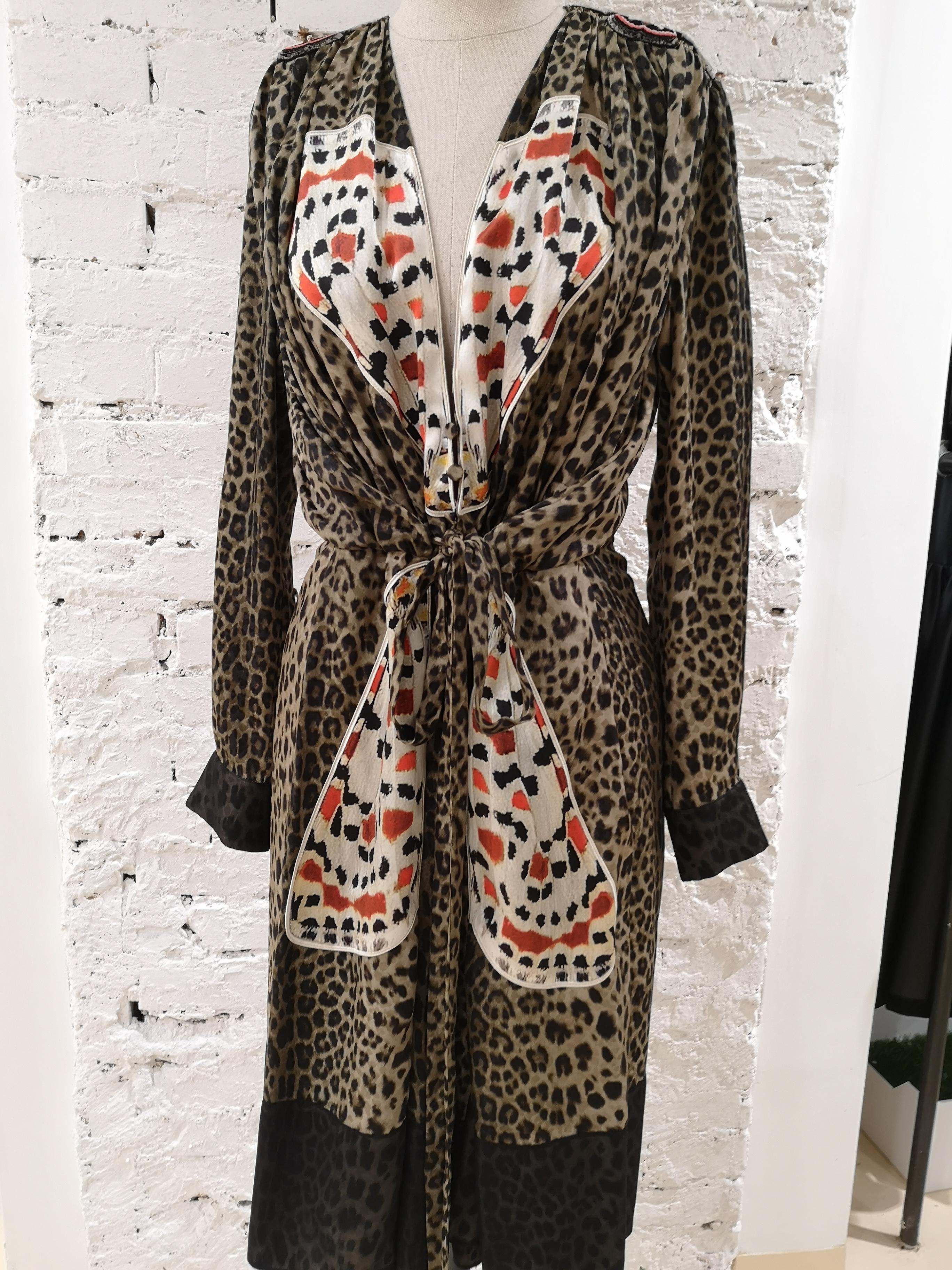 Givenchy Leopard Butterfly Dress 10
