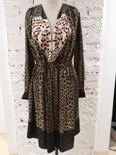 Givenchy Leopard Butterfly Dress