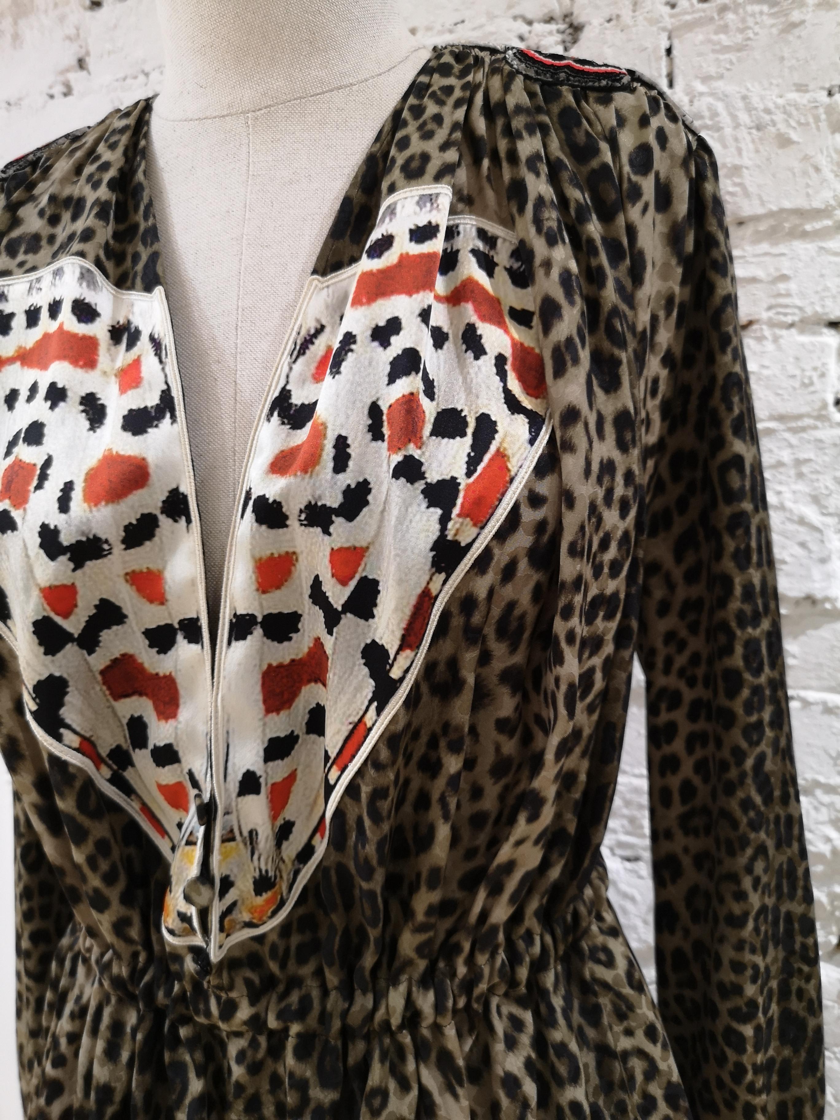 Women's Givenchy Leopard Butterfly Dress