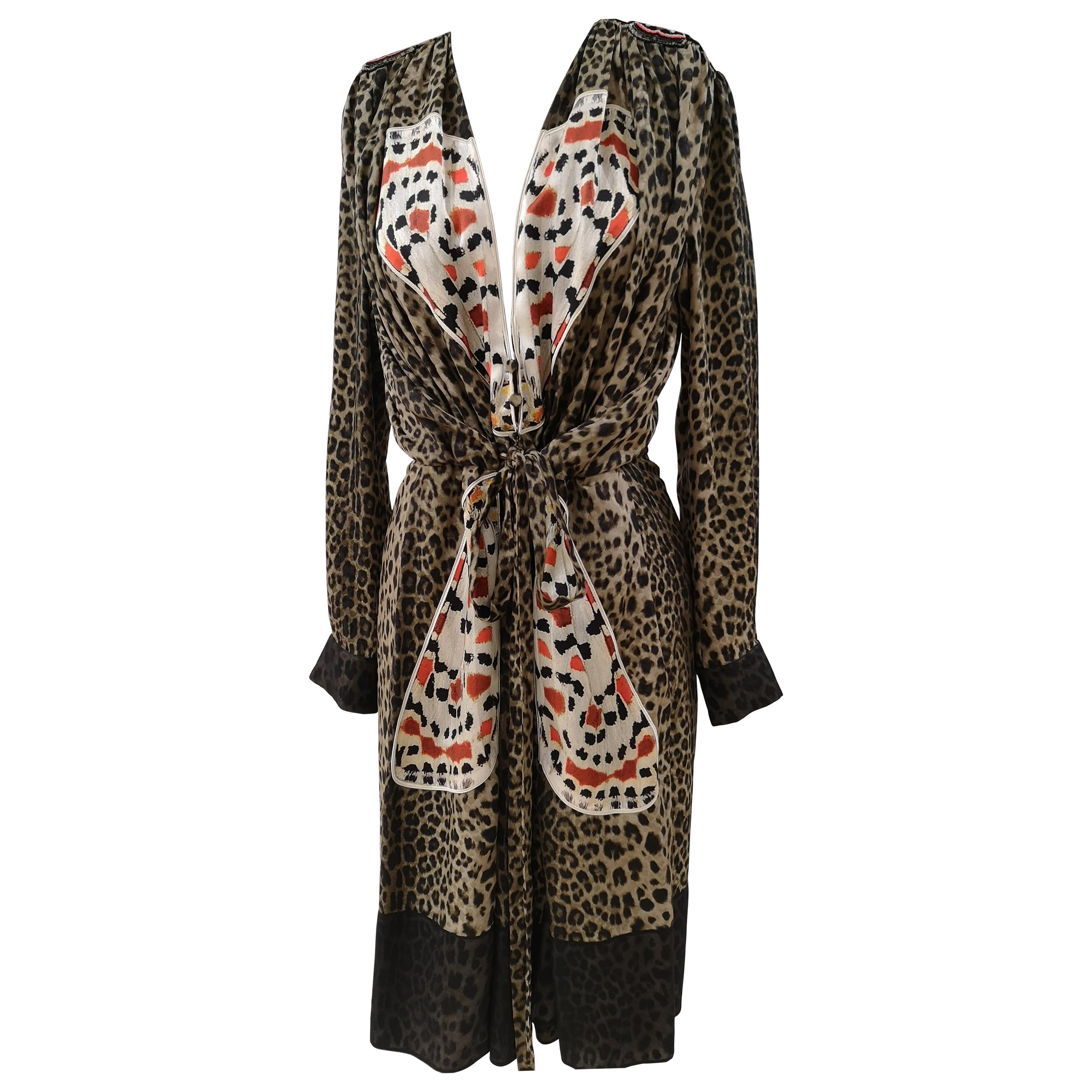 Givenchy Leopard Butterfly Dress