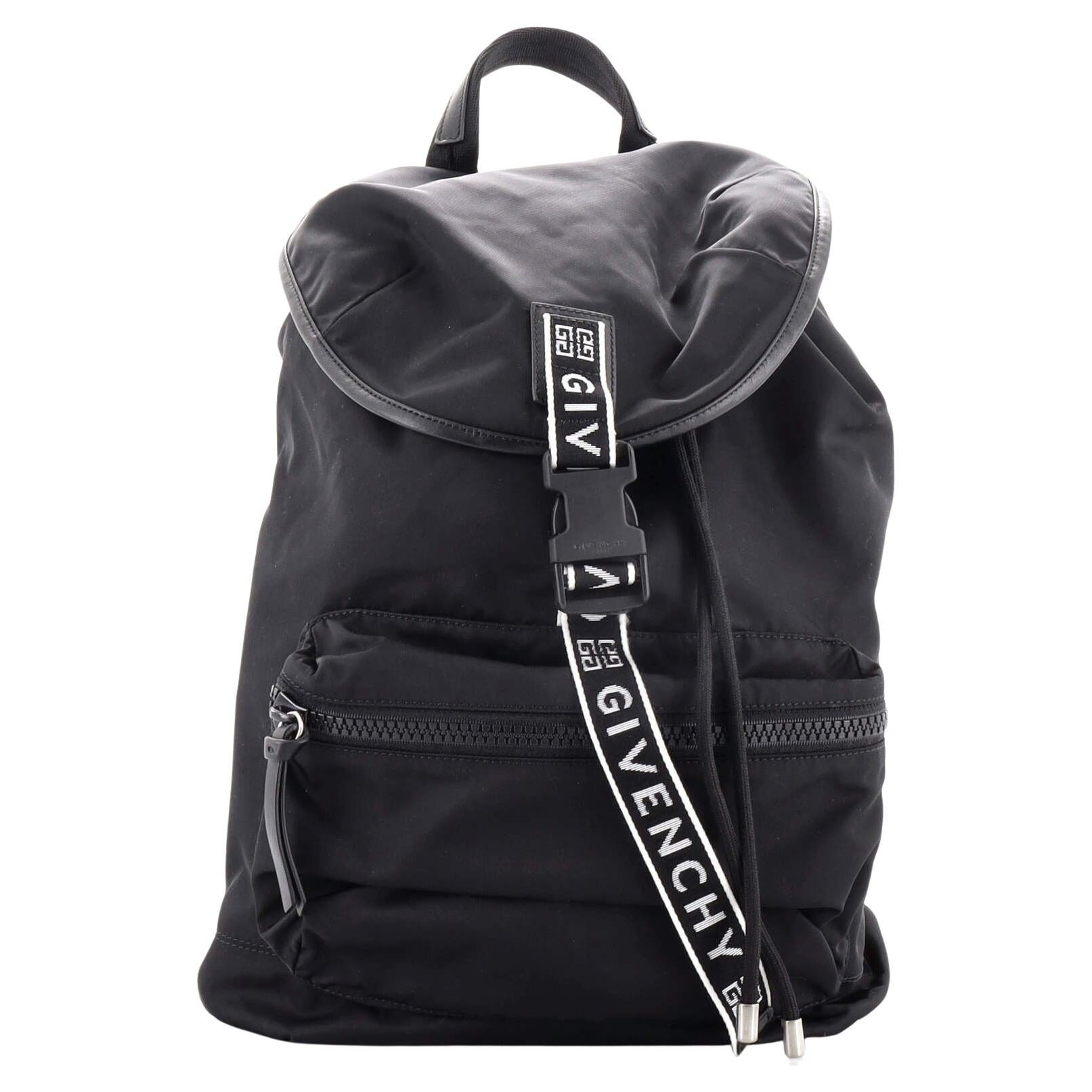 Givenchy Duo Convertible Backpack Quilted Canvas at 1stDibs givenchy quilted backpack