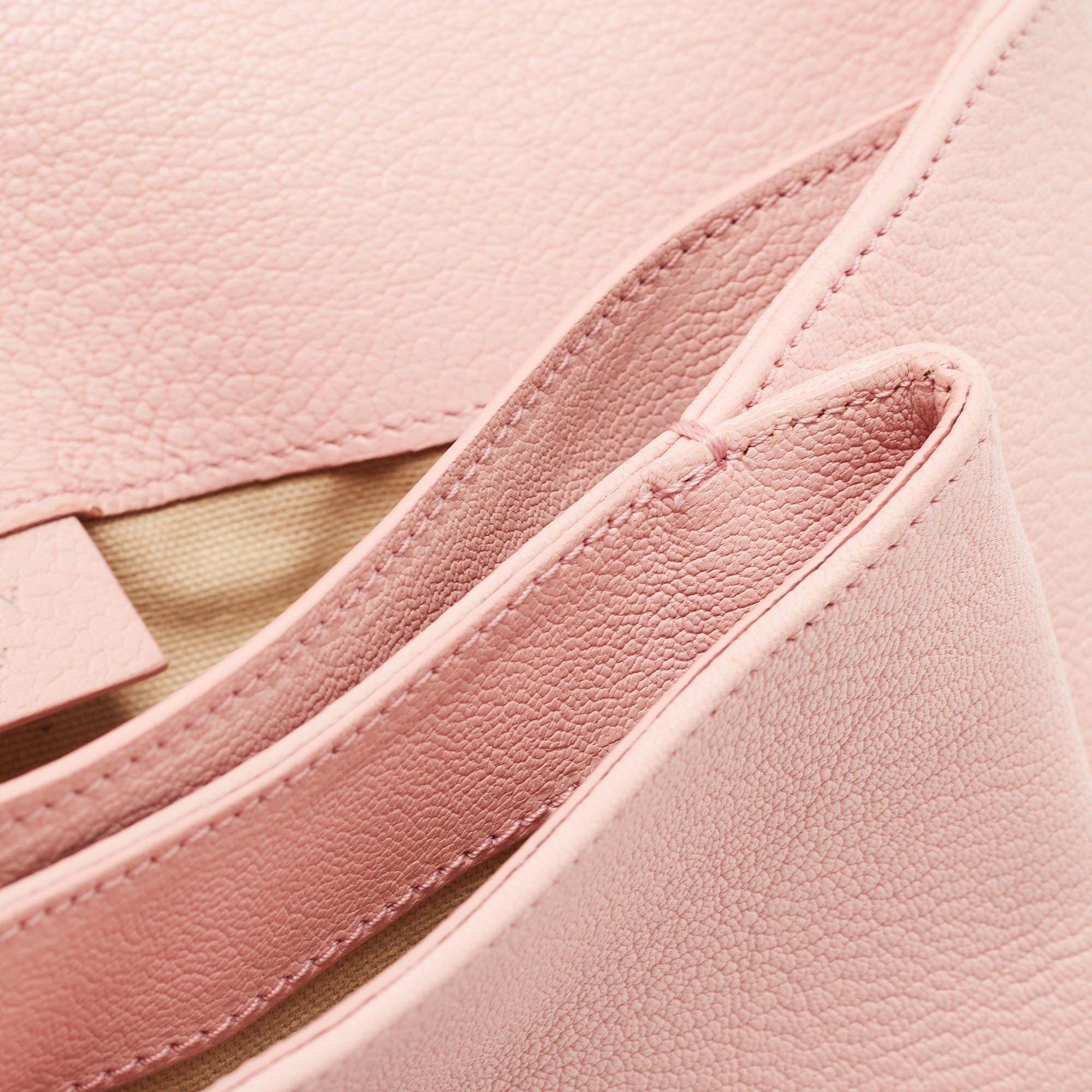 Givenchy Light Pink Leather Antigona Envelope Clutch 9