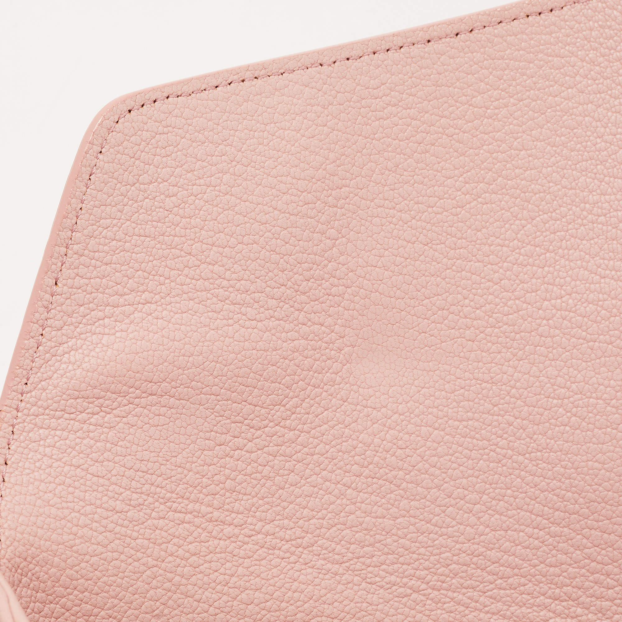 Givenchy Light Pink Leather Antigona Envelope Clutch 14