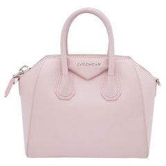 Givenchy Light Pink Leather Mini Antigona Satchel