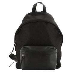 Givenchy Logo Backpack Nylon with Leather Large