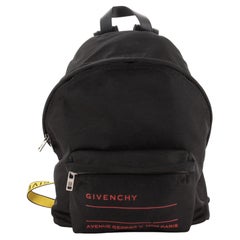 Givenchy Logo Backpack Printed Nylon