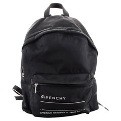 Givenchy Logo Backpack Printed Nylon Large