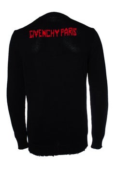 Givenchy, Logo cotton knit sweater