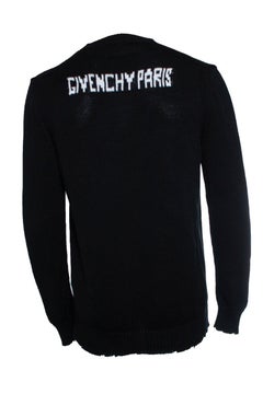 Givenchy, Logo cotton knit sweater