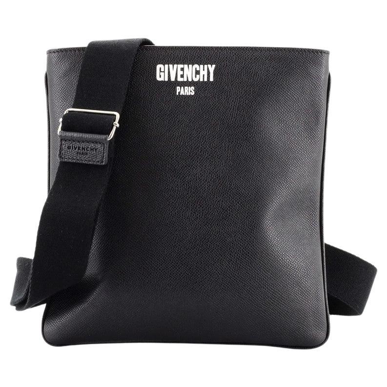 Givenchy Logo Messenger Bag Leather Medium