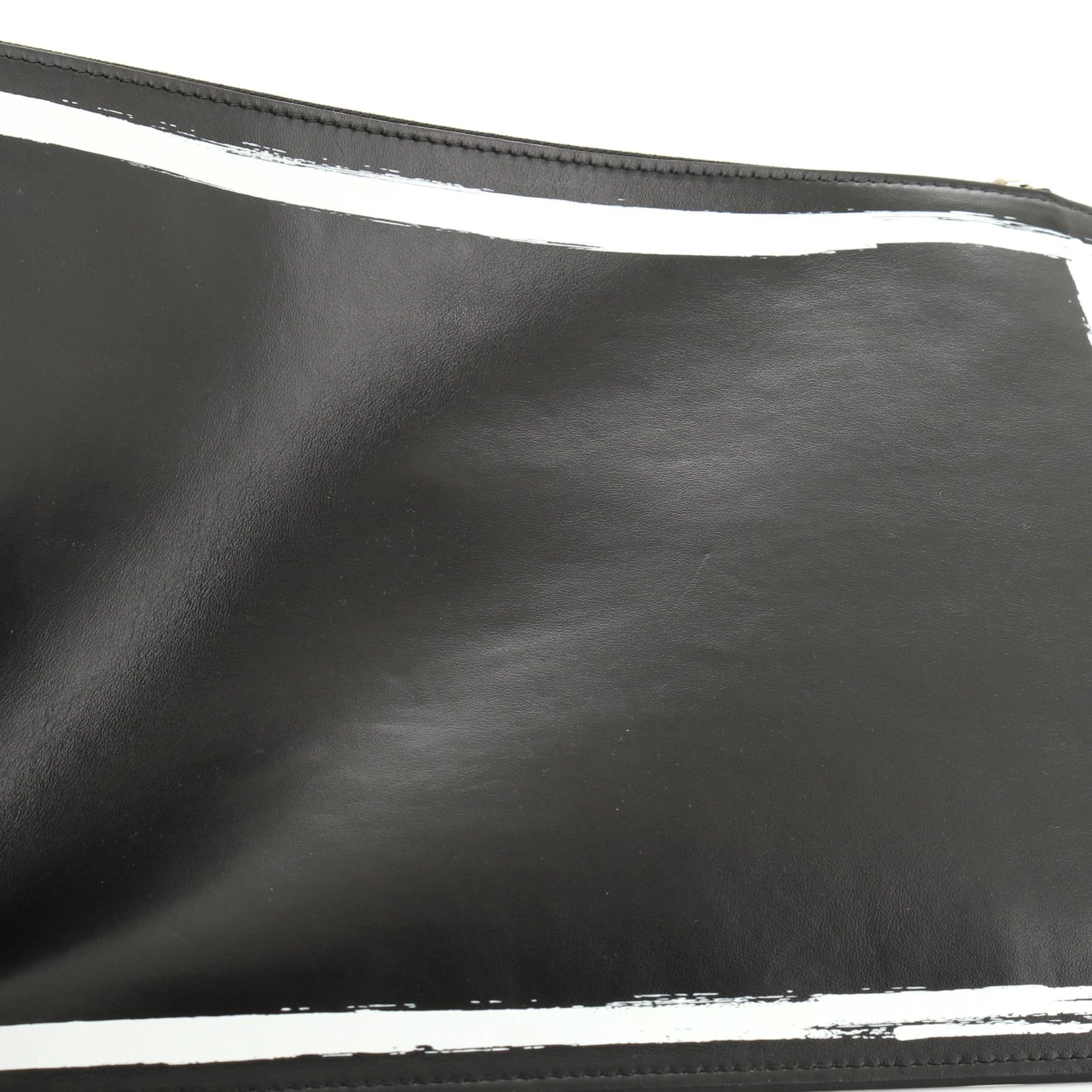 Givenchy Logo Pouch Printed Leather Large 3