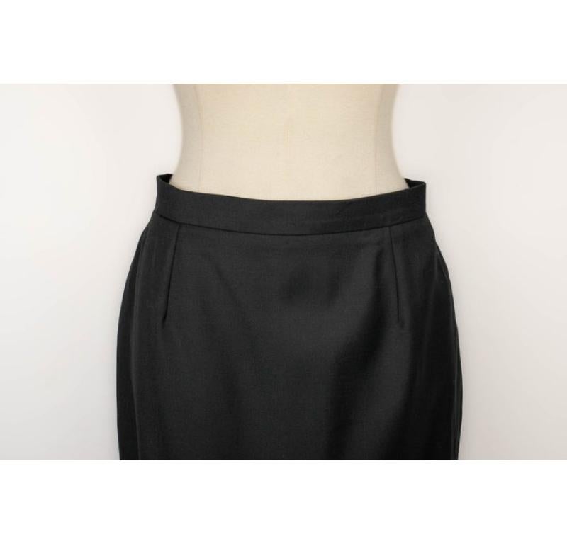 Givenchy Long Black Skirt 1