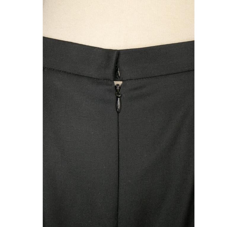Givenchy Long Black Skirt 2