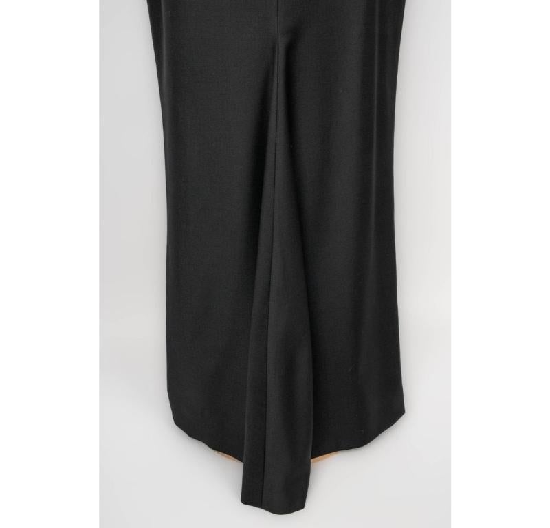 Givenchy Long Black Skirt 3