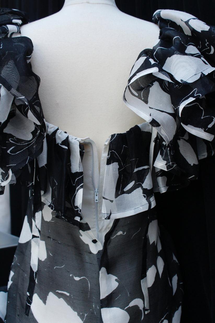 Robe longue en soie Givenchy, Taille 36FR en vente 3