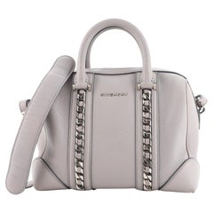 Givenchy Lucrezia Duffle Bag Leather with Chain Detail Mini