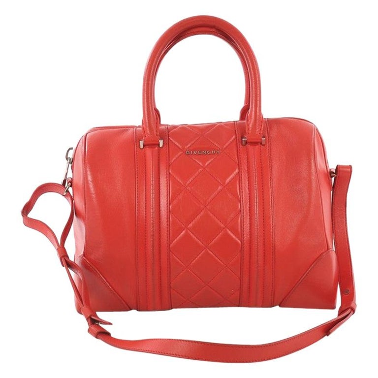 Givenchy Lucrezia Duffle Bag Quilted Leather Medium For Sale at 1stdibs