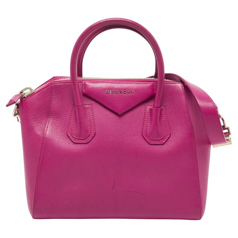 Givenchy Mini Antigona Lock Top-Handle Bag in Embellished Leather