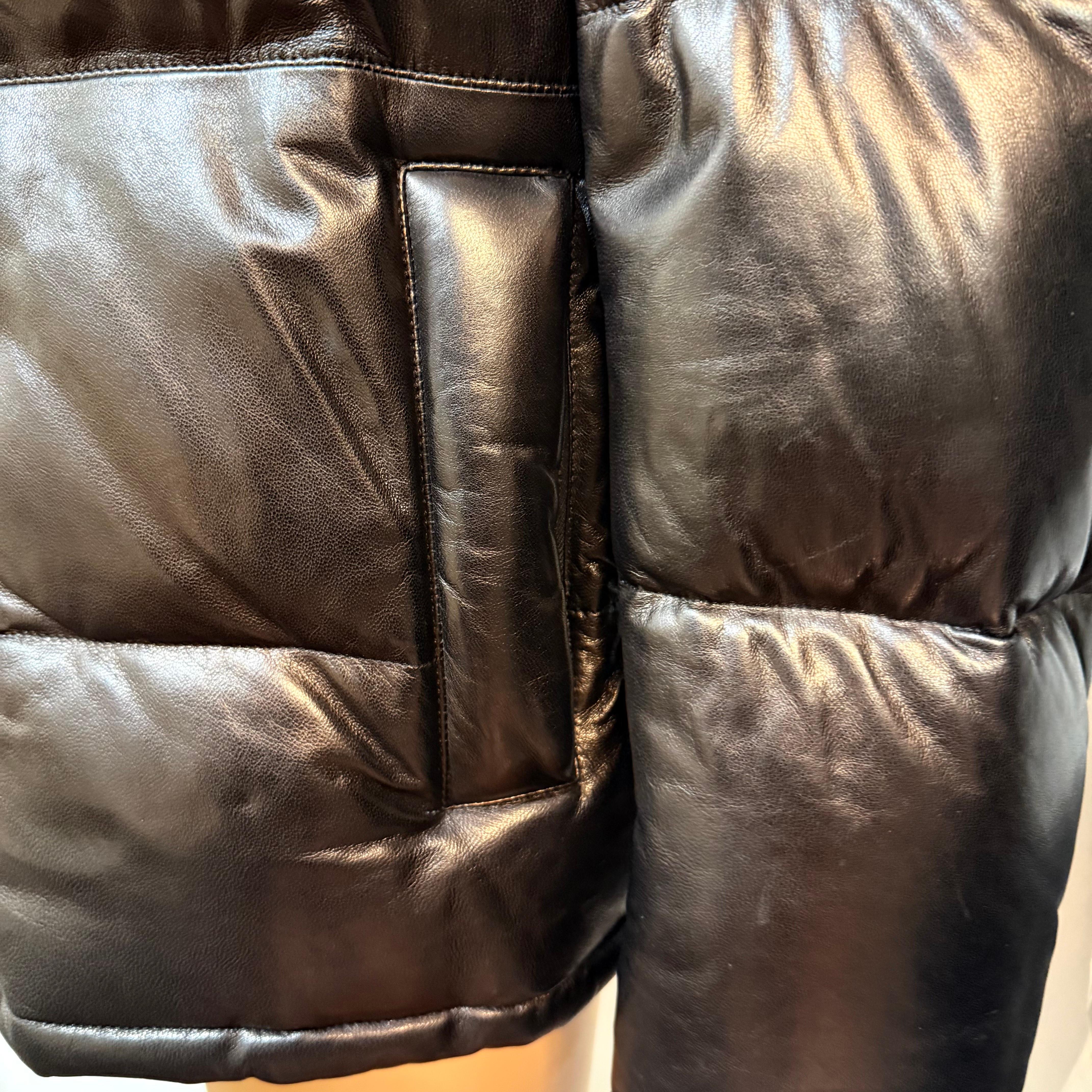 Bomber in pelle d'agnello Givenchy Uomo Taglia IT 52 in vendita 3