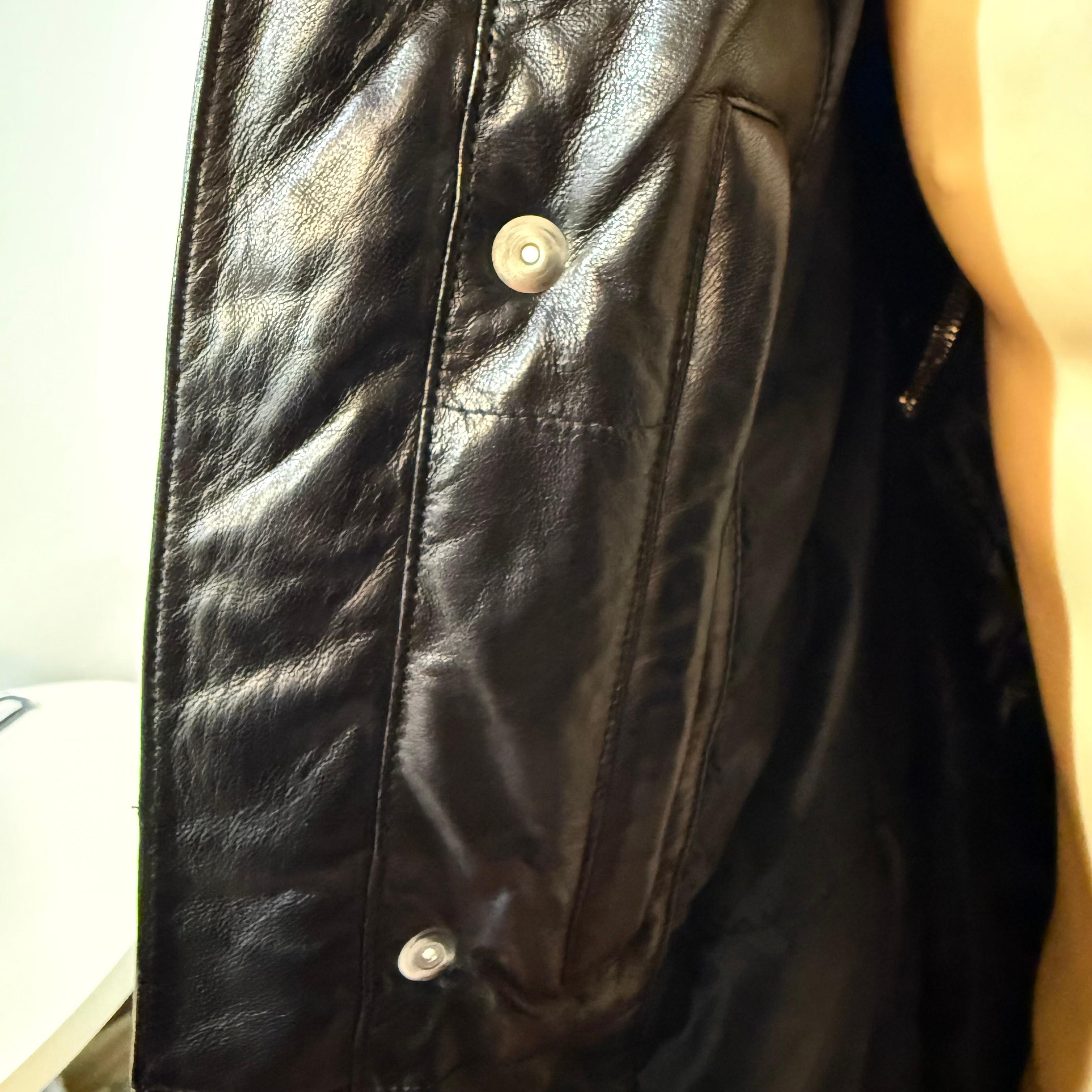 Bomber in pelle d'agnello Givenchy Uomo Taglia IT 52 in vendita 4
