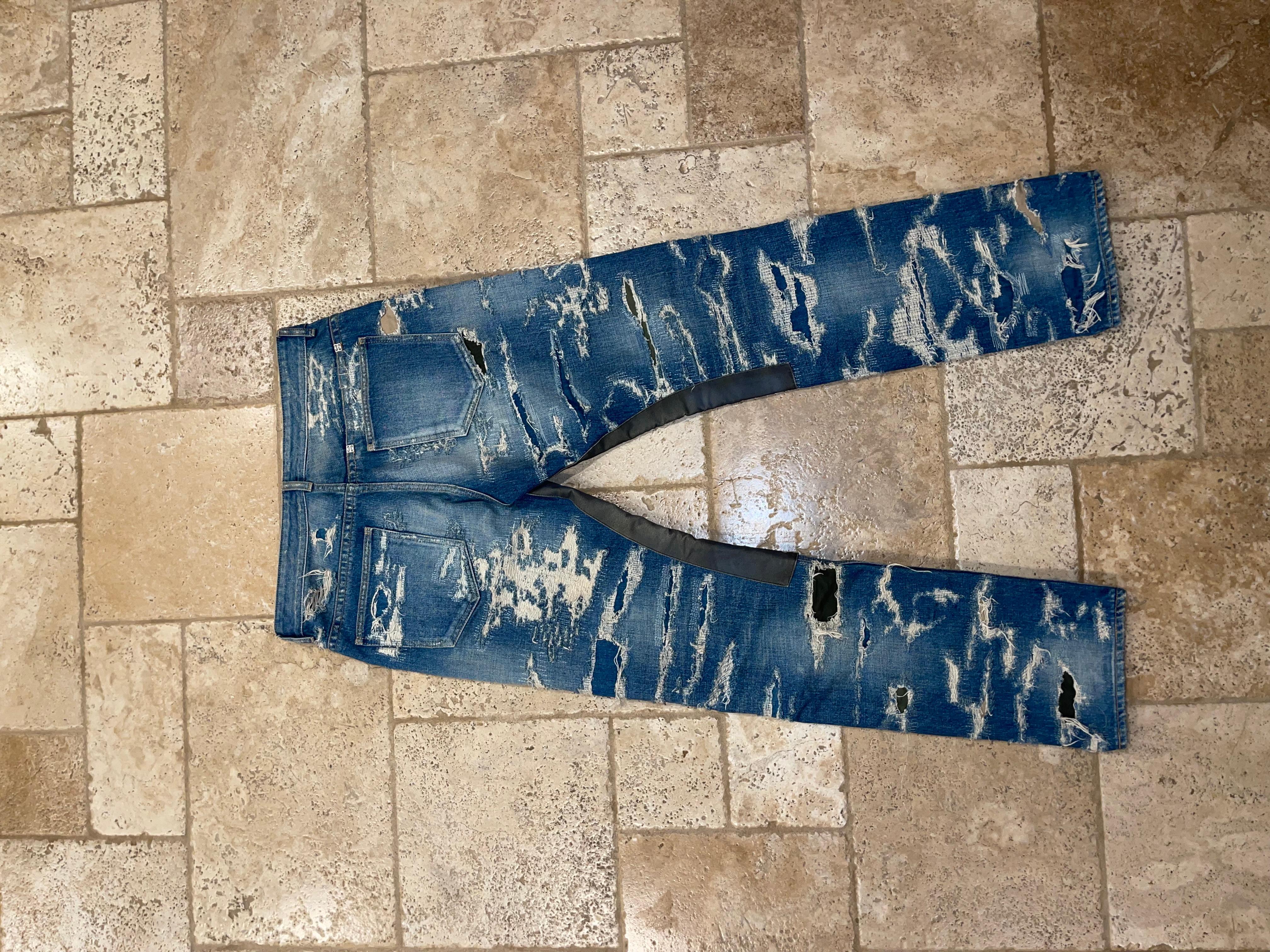 givenchy moleskin jeans