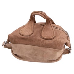 Givenchy „Nightingale“-Tasche in mittlerer Größe aus beigem Leder