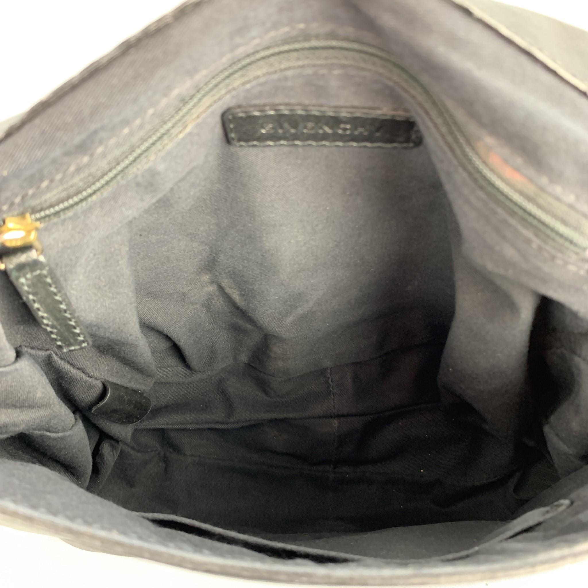 GIVENCHY Melancholia Resort 2010 Black Leather Studded Strap Handbag 2