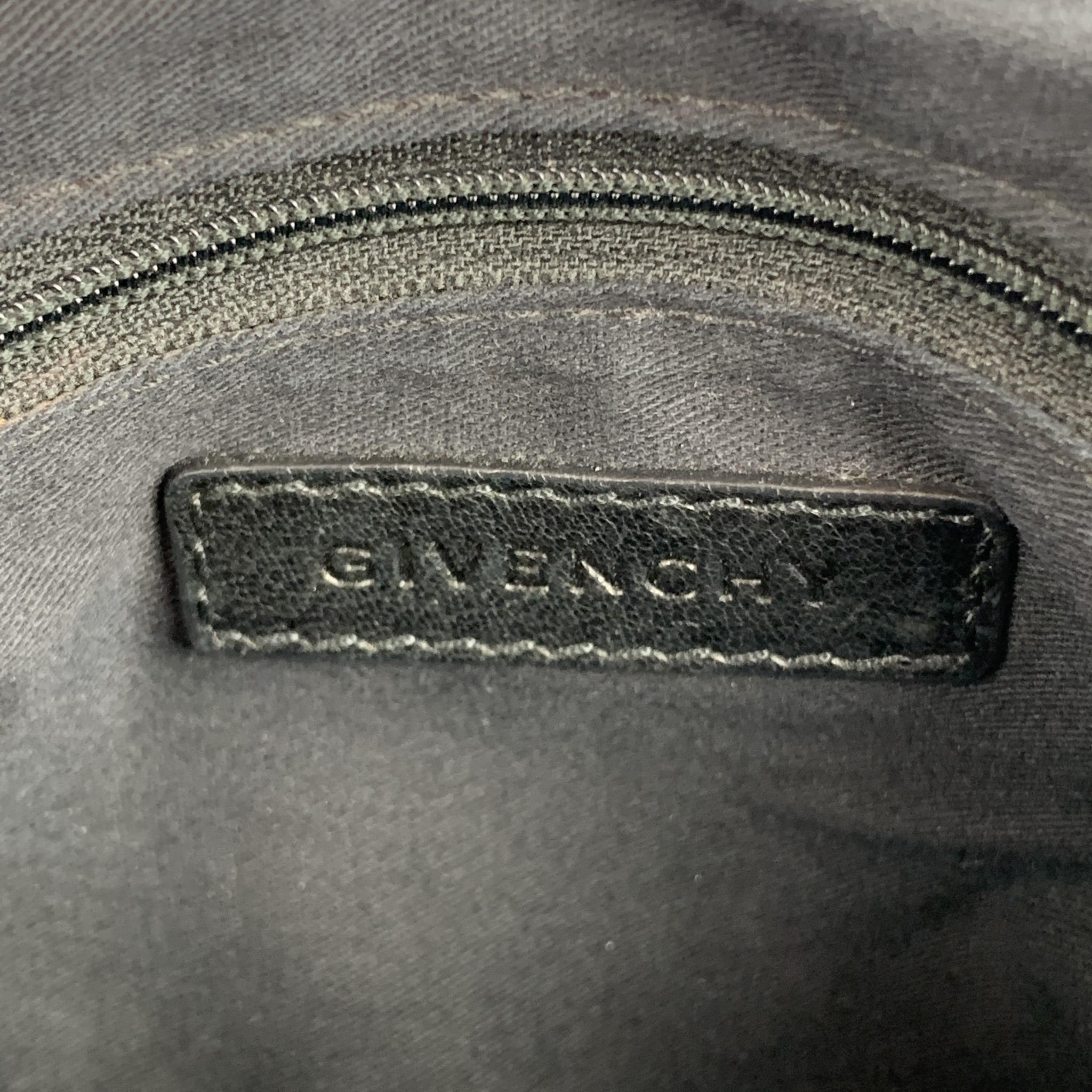 GIVENCHY Melancholia Resort 2010 Black Leather Studded Strap Handbag 3