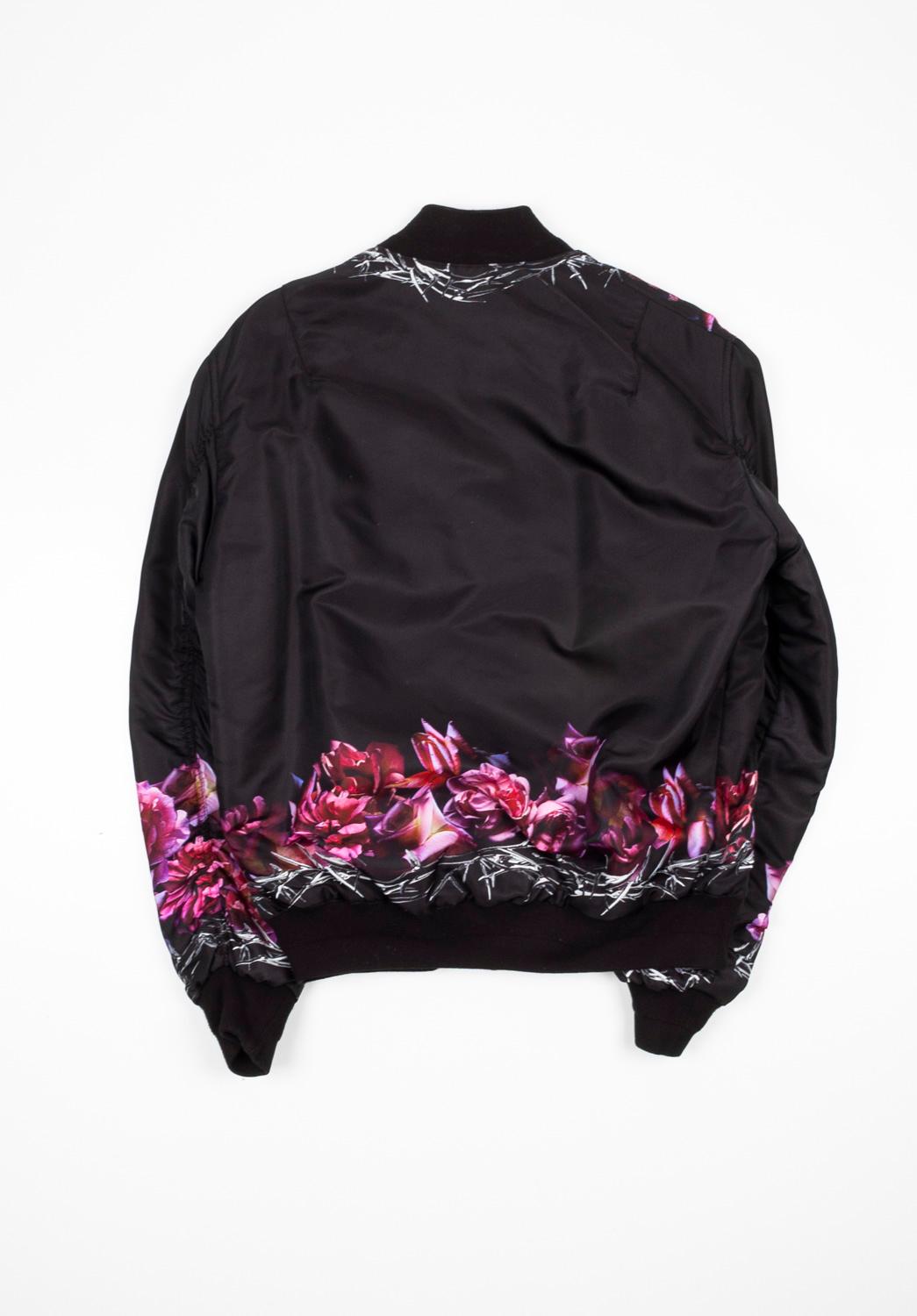 Givenchy Bomber réversible à fleurs pour hommes ITA48/M Pour hommes en vente