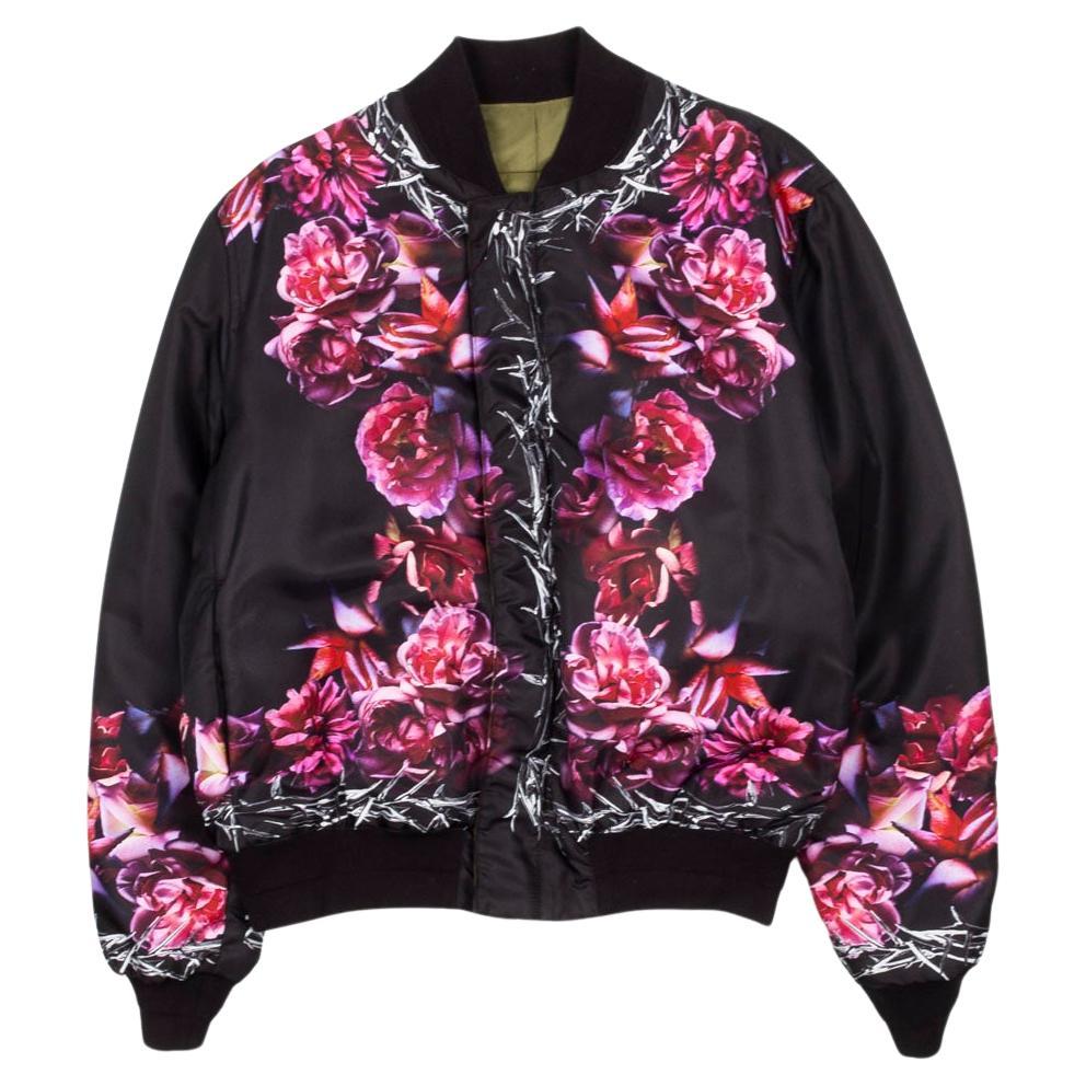 Givenchy Bomber réversible à fleurs pour hommes ITA48/M